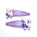 Unicorn Snap Hair Clips 6Pcs | Girls Toddlers Kids Hair Accessories | Unicorn Party Birthday Gift - Buy Online on GoSupps.com