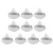 Fan-Shaped Makeup Puff Loose Powder Puff Makeup Triangle Puff Facial Cosmetics Powder Application Tool Delicate Soft for Cheeks Forehead and Other Parts White