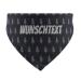 printplanet - Dog scarf with name or text - Scarf for dogs - Layout Trees Dark Blue - Size S Size S Trees Dark Blue