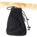 WOONEKY 1pc Hair Dryer Pocket Blow Dryer for Curly Cotton Storage Bag Wind Shield Pocket Hairdryer Bag Black - Buy Online on GoSupps.com