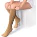 2 Pair Zip Compression Socks for Women | Closed Toe Zipper Socks for Wide Calf | 15-20 mmHg Easy On/Off - Buy Online on GoSupps.com
