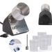 Epoxy Resin Mixer, Stainless Steel Outer Layer 36r/min Electric Tumbler Stirrer Machine with Extra Stainless Steel Heavy Mixer Stick and 5 Cups(100ml) for Making DIY Glitter Tumbler (Patent Pending)
