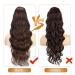 Wavy Ponytail Extensions for Women - Synthetic Clip-On Body Wave & Curly Hairpiece (430) - Buy Online on GoSupps.com