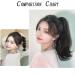 Rcygfsu Black Brown Wavy Wig Style Hip- High Ponytail Natural Forcing Fake Ponytail Female Braid - Buy Online on GoSupps.com
