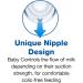 NUK Smooth Flow Nipples (2 pack) (0-6 month) Clear - Buy Online on GoSupps.com