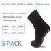 NOVAYARD 5 Pairs Non Slip Hospital Socks, Sticky Grip for Yoga & Pilates - Men Women, Black, Large - Buy Online on GoSupps.com