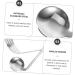 Lurrose Left-Handed Stainless Steel Cutlery Set - 5-Piece Spoon & Fork Utensils for Seniors - Ergonomic Design Perfect for Easy Dining - Buy Online on GoSupps.com