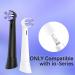 Toothbrush Replacement Heads for Oral-B iO Series - 10 Pack (5 Black + 5 White) | Compatible with iO 10 9 8 7 6 5 4 3 - Best Electric Toothbrush Brush Heads - Buy Online on GoSupps.com