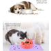 Toplory Waterproof Non-Slip Silicone Feeding Mat for Dogs & Cats - 47x30cm Purple Bowl Pad - Buy Online on GoSupps.com