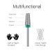 MelodySusie 5 in 1 Tungsten Carbide Nail Drill Bit for Fast Gel and Acrylic Removal - Buy Online on GoSupps.com