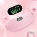 FXWTICH Portable Electric Massage Device - Heating Pad with 4 Vibrating Modes & Temperature Control | Cordless Pink - Buy Online on GoSupps.com