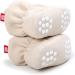 TMEOG Baby Booties Slippers | Infant Boots for Boys & Girls 0-18 Months | Soft Winter Sock Crib Shoes for Newborns | 0-6 Months | Beige - Buy Online on GoSupps.com