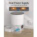 PAPIFEED Automatic Cat Feeder with APP Control | WiFi Smart Pet Food Dispenser for Cats, Rabbits & Small Dogs | Timed Portion Control | Up to 10 Meals Per Day | 1-12 Portions | LMZ - Buy Online on GoSupps.com