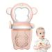 Fruit Bite Rings for Babies | Ergonomic Fruit Feed Pacifier & Massage Toy - Safe & Fun for Toddlers | Rosa Monkey M - Buy Online on GoSupps.com