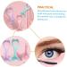 OHPHCALL 2pcs Mascara Brush Aid Eyelash Stencil for Lashes Reusable Eye Stencils Accessories 15X5.7CMx2pcs Pinkx2pcs - Buy Online on GoSupps.com