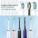 20 Pcs Reusable Toothbrush Covers for Philips Sonicare Electric Toothbrush Heads - Home & Travel Caps for Healthy Brushing and Storage - Buy Online on GoSupps.com