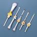 Premium 5-Part Baby Makeup Brush Set | Creative Stab-Topics Cosmetics | Best Gift for Young Girls - Buy Online on GoSupps.com