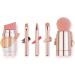Verdant Touch Cosmetic Brush 5-in-1 Makeup Brush Set Portable Foundation Loose Powder Eyeshadow Eyebrow Lip Cosmetic Brush Rose Gold Electroplated - Buy Online on GoSupps.com