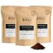 CAF BOU Caf BOU Pack of 3 x 250g bags of 100% natural ground espresso coffee with chocolate flavor and high intensity