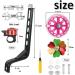 Anyingkai Bicycle Support Wheels - Kids & Adults Auxiliary Stability Wheels in Pink | Safe & Durable Support for Children's Bikes - Buy Online on GoSupps.com