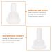 40Pcs Silicone Pet Feeding Bottle Nipple Replacement for Dog Puppy Cat Kitten Rabbits - VILLCASE - Buy Online on GoSupps.com