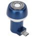 Practical Beard Shaver Convenient Magnetic Adsorption Beard Trimmer for Makeup for Home Use for Personal Use for Travel(Blue(Type c Interface))