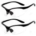 grinderPUNCH Pair of Safety Glasses ANSI Z87 Shockproof Non-Slip Bifocal Reading Glasses with Precise Lenses Diopter +2.00