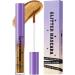 Glitter Mascara - Long-Lasting Waterproof Lengthening Curling Smudge-Proof Long-Lasting Eyelash Makeup for Women for Weddings Parties Stage and Proms - Buy Online on GoSupps.com