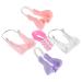 SOIMISS 5 pi ces Correcteur de Nez Silicone Invisible Redresseur Pont Nasal Discret et Respirant l vateur de Nez Confortable pour Femmes Am liore la Respiration et Affine la Forme