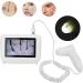Digital Skin Analyzer Scalp Scanner 5 Inch Rechargeable Scalp Hair Follicle Oil Moisture Magnifying Detector Analyzer Skin Pigment Tester 100-240V Analizador De Cabello(US Plug) - Buy Online on GoSupps.com