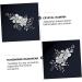 MAGICLULU 1pc Comb Handmade Headwear Crystal Hair Decor Beautiful Hair Accessory Bridal Hair Clip Vintage Hair Accessories Bridal Hairband Flower Hair Decor Crystal Hairpin Hair Supply - Buy Online on GoSupps.com