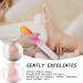 KVISTER Glass Foot File & Callus Remover Set - Nail Care Tools, Two-Color Gradient Design - Perfect Christmas Gift for Family & Friends - Buy Online on GoSupps.com