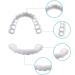 Buy Flipped Warm 2 Pairs of False Teeth - Provisional Dentures & Snap-On Veneers for Men & Women | International Shipping - Buy Online on GoSupps.com