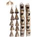 Mango Gifts Rustic Metal Indian Bells Tin Jingle Bell Cow Bells for Crafts - Set of 20 Pieces | Vintage Wind Chimes 2.5H - Buy Online on GoSupps.com