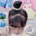 yangzerang Pearl Hair Scrunchies Hair Ties Beaded Fashion Elastic Hair Scrunchies Elegant Pearls Ponytail Holder Hair Stretch Hair Rope Accessories for Women Girls Jewelry - Buy Online on GoSupps.com