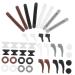 Doitool glasses 1 set non-slip ears for glasses glasses ear holder Portable glasses hook Small ear hooks portable in the glasses bracken.