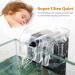PULACO Ultra Quiet Aquarium Hang on Filter - Small Fish Tank Filter (66GPH 3W) for 2-8 Gallons - Buy Online on GoSupps.com