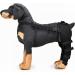 Dog Knee Brace Pet Dog Hind Leg Brace Support Belt Pet Dog Double Hind Leg Brace Support Belt for Heals Prevents Injuries Sprains Protects Wounds. C Small - Buy Online on GoSupps.com
