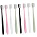 Partykindom 24 STK Physiotherapy Sport shoulder upholstered mother toothbrush teeth brushing toothbrush toothbrush travel toothbrush tools for oral care toothbrush for oral