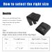 KiiMos Finger Splints: Compression Finger Sleeves for Sports - Black, Medium Double - Buy Online on GoSupps.com