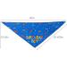 Dog Birthday Bandana Birthday Dog Bandana Boy Triangle Scarf Triangle Dog Scarfs Bandanas for Small Medium Dogs Pets Birthday Party Supplies (Blue) - Buy Online on GoSupps.com
