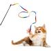 Petnice 12 Pack Cat Feather Toys Interactive Cat Toys for Indoor Cat 2 Cat Retractable Teaser Wand with 9Pcs Refills and 1 Fix Teaser Wand 12pcs Cat Toys (3pcs wand) - Buy Online on GoSupps.com