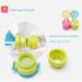 Spill Proof Water Bottle Straw Cap Portable SodaWater Bottle Twist Cover Cap with Straw for Children Adults - Buy Online on GoSupps.com