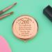 Happy 20th Birthday Makeup Mirror Gift for Girls - Inspirational Pocket Mirror for Daughter, Niece, BFF, Sister, Bestie, Granddaughter - Buy Online on GoSupps.com