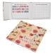 Professional 120 Colors Nail Art Display Color Card Nail Polish Gel Colors Display Book False Nail Sample Display Board Manicure Salon Accessory (01)