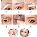 10set Eyebrow Grooming Set Eyebrow Tools Kit Eyelash Curler Eybrow Tweezer Shaper Scissor Earpick Acne Blackhead Neddle Kit - Buy Online on GoSupps.com