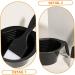 Ipetboom Plastic Mixing Bowl 1 Set Combs Hair Dye Brush Hair Coloring Mixing Bowl Hair Coloring Bowl Pp Care Hair Comb Hair Dye Bowl - Buy Online on GoSupps.com
