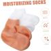 minkissy 4 Pairs Exfoliating Moisturizing Socks spa Foot Cover feet Care Socks Sleep Socks Moisturizing Foot Covers Overnight spa Socks Reusable Socks Lotion sebs Girl Socks Miss - Buy Online on GoSupps.com