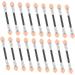 Baluue 50pcs Eyeshadow Brush Kit Applicator Makeup Brush Eye Spoolie Brush Eye Blending Brush Pink 8x1cm Pink - Buy Online on GoSupps.com