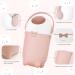 BOOMJOY Diaper Pail - Odor-Proof Baby Diaper Disposal No Refill Costs Use Regular Bags - Pink - Buy Online on GoSupps.com
